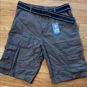 NWT Beverly Hills Polo Club Cargo Shorts